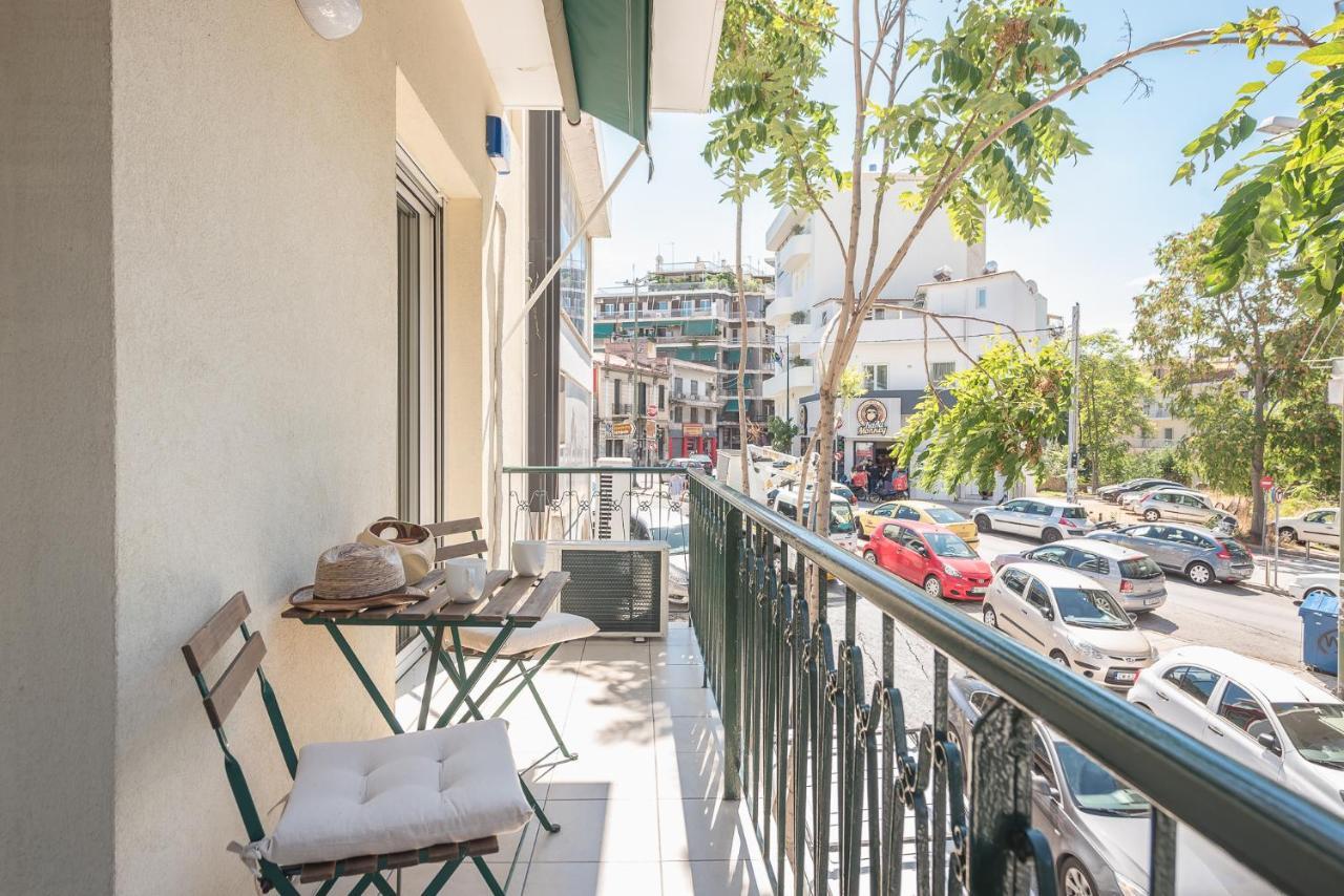Stylish 2Bdr Apt By Acropolis Atenas Exterior foto
